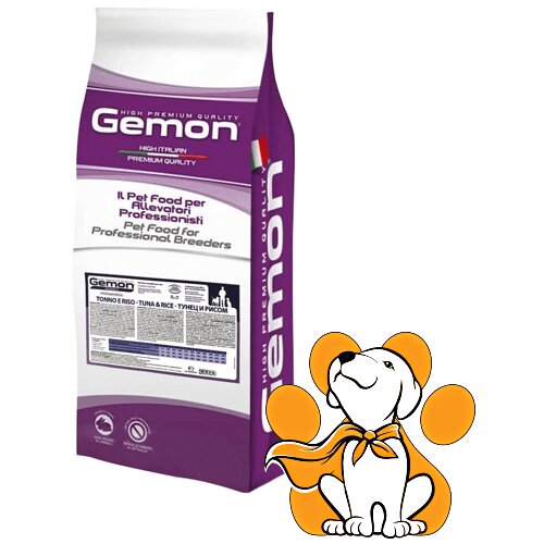 Gemon Adult Dog, Tuna And Rice 20kg, Dehidrirana Hrana Za Odrasle Pse Sa Tunom Cene