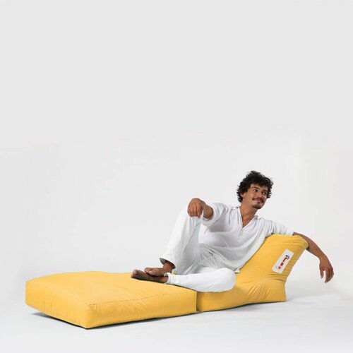 siesta sofa bed pouf - žuti baštenski ležaljka Cene