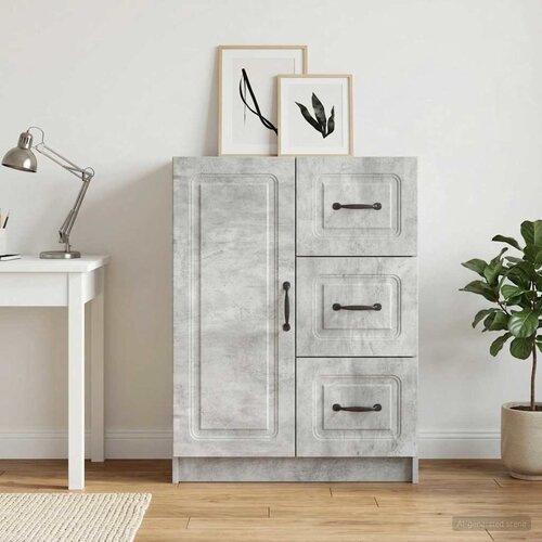  Kreveta Betonska siva 66 x 34,5 x 87 cm Konstruirano drvo Cijene