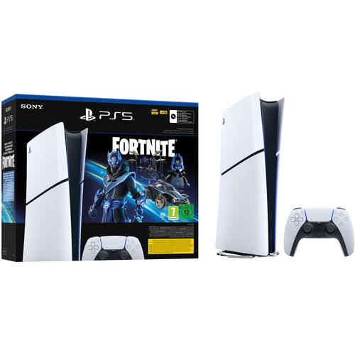 Sony playstation 5 digitalna izdaja 1TB fortnite cobalt star paket pegi 7 brez pogona (modelna skupina - slim) Cene
