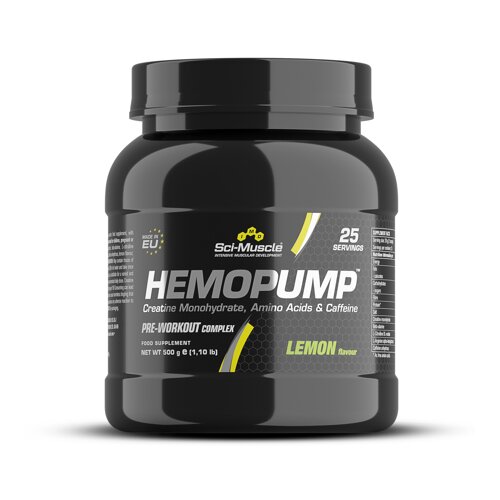 SCI-MUSCLE Hemopump, 500 g - Orange, (20500450) Cene