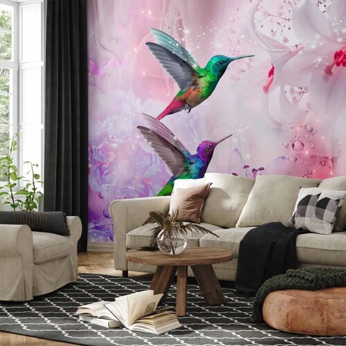  Foto tapeta - Colourful Hummingbirds (Purple) 400x280 Standard Cene