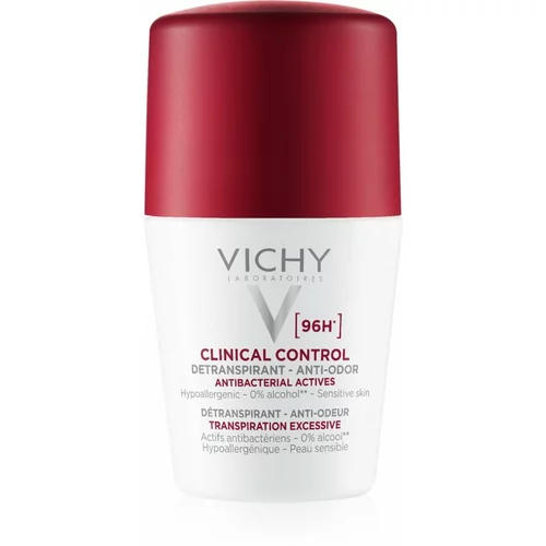 Vichy Clinical Control Detranspirant Anti-Odor 96H antiperspirant roll-on 50 ml za žene