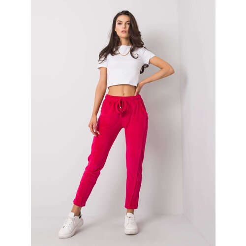RUE PARIS Sweatpants-RV-DR-6110.92P-fuchsia Cene