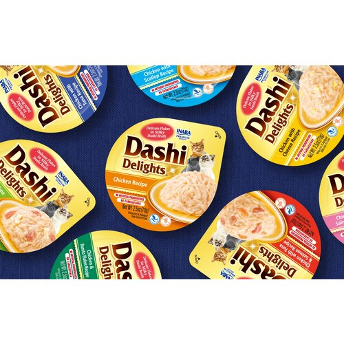 Inaba Dashi Delights za mačke - Tradicionalna japanska supa Piletina i tuna 70g Cene
