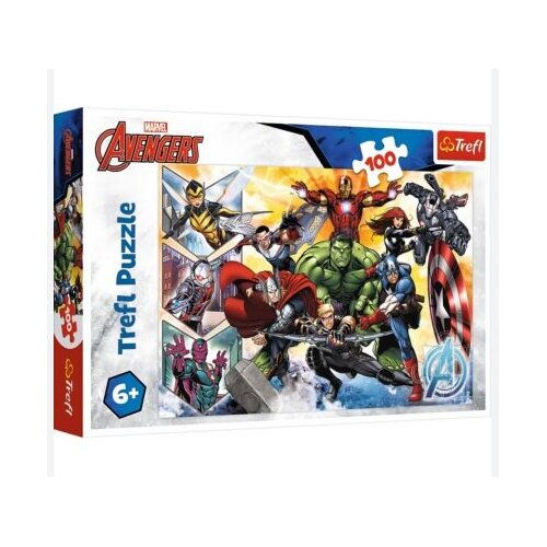 TREF LINE Puzzle 100 delova- Marvel likovi Cene