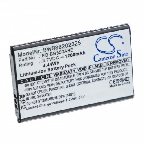 VHBW Baterija za Samsung Galaxy Xcover 550 / SM-B550, 1200 mAh Slike