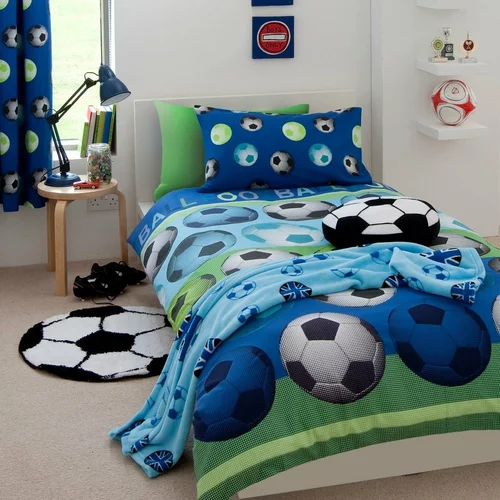 Catherine Lansfield dječja posteljina Football, 135 x 200 cm