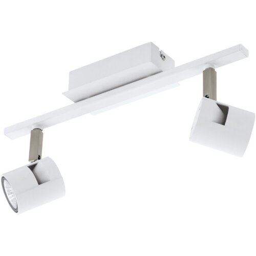 Vergiano led spot al.-celik-beli-sat.nikl, 2x4,8W Slike