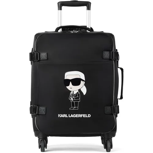 Karl Lagerfeld Voziček 'Ikonik Mix' črna / bela