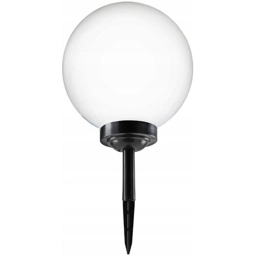  LED solarna lampa LED/1,2V 6500K 200 mAh, prečnik 30 cm, IP44, bela/crna Cene