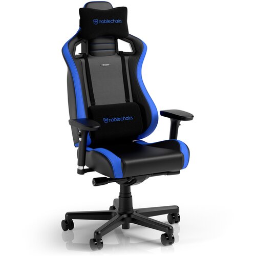  Noblechairs Epic Compact Chair Black/Carbon/Blue, (21167660) Cene