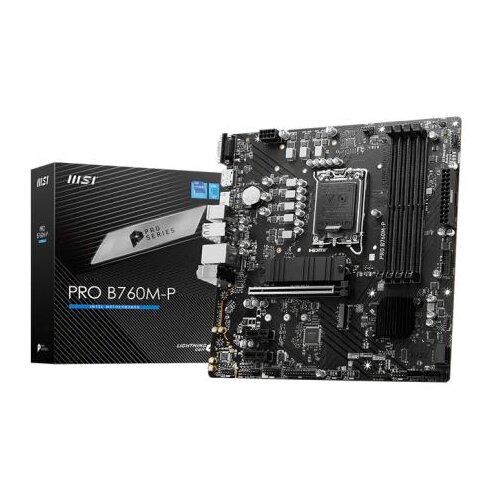 MSI PRO B760M-P &ndash; mATX matična ploča &ndash; 911-7E02-030 Cene