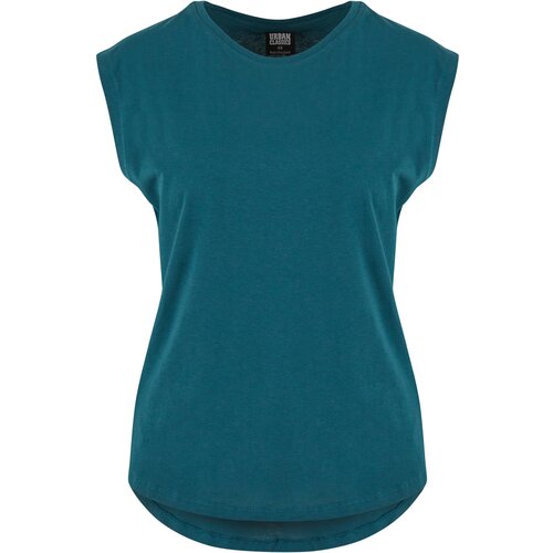 Urban Classics Women&amp;#039;s T-shirt Basic Shaped Teal Slike