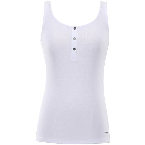 Alpine pro Women's quick-drying tank top ZONNA white Cene