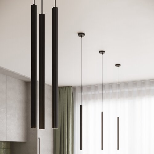 Sollux SL.1341 - viseći visilica na sajli arche 3xG9/8W/230V crna Slike