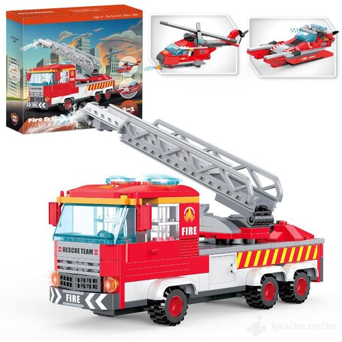 COGO kocke Vatrogasci 3u1 (249pcs) - 3086 Cene