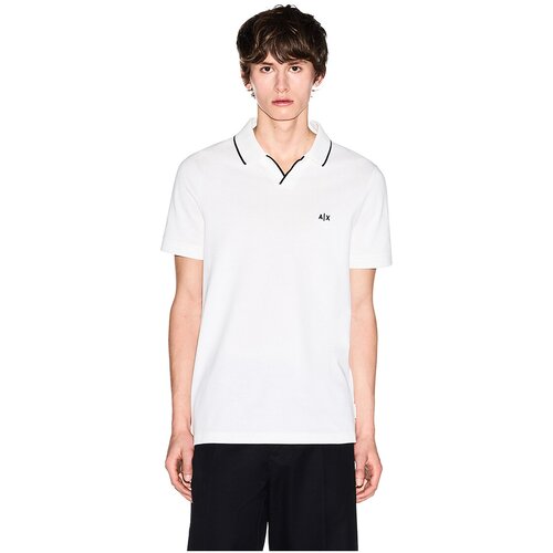EAX Polo majice kratki rokavi XM002401AF10366 Bela Cene