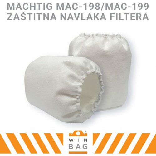 Zaštitna periva navlaka filtera za pepeo za MACHTIG MAC-199 HFWB921 Slike