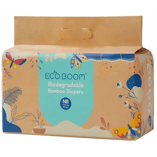 Eco boom JOY biorazgradive pelene za bebe veličina NB ( do 4.5kg) 34kom Cene