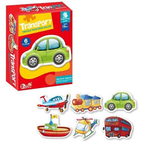  Puzzle za decu Prevozna sredstva 6u1 88063 Cene