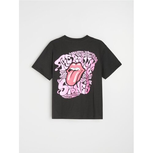 Sinsay Pamučna majica s printom na leđima The Rolling Stones Cijene