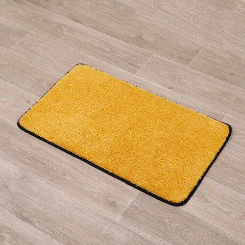Tendance KUPAONSKI TEPIH 45X75 CM, MIKROFIBRA, ŽUTI SA CRNIM OBRUBOM Cijene