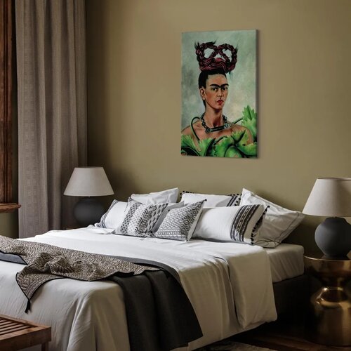  Slika - Frida Kahlo &amp;ndash; Self-Portrait with Braid 60x90 Premium Print Slike