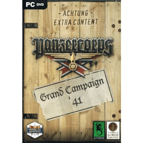 Steam Panzer Corps - Grand Campaign '41 (DLC) (PC) Key GLOBAL Cene