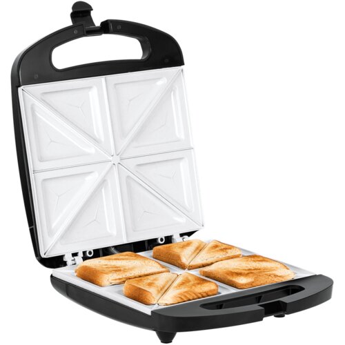 Teesa 1500W toaster opekač za 4 sendviče s keramičnimi vložki TSA3229B Slike