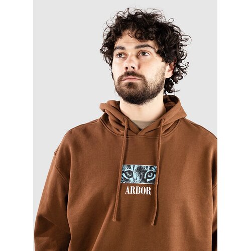 Arbor Wildcat Pulover s kapuco walnut Cene