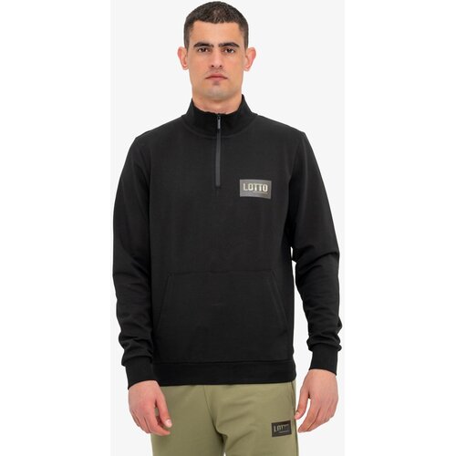 Lotto Muški duks Essence half zip, Crni Cene