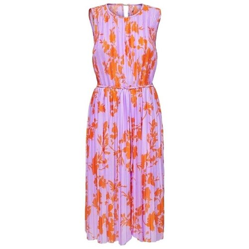 Only Kratke obleke VESTIDO PLISADO MUJER 15201887 Večbarvna Slike