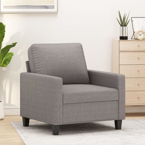 The Living Store Fotelj taupe 60 cm blago - Fotelj, (21835303) Cene