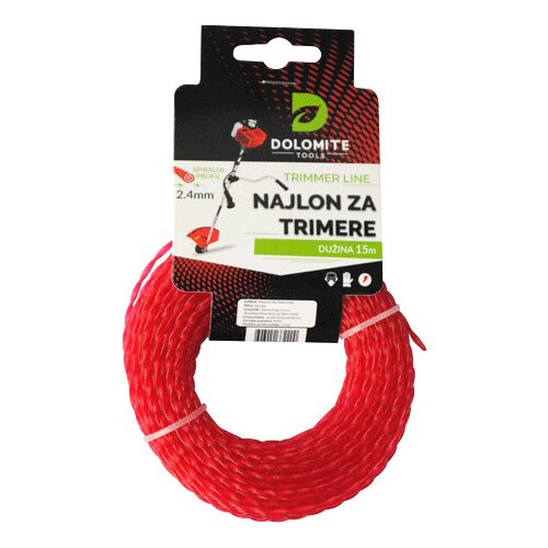 Dolomite nit za košenje trave spiral 15m Cene