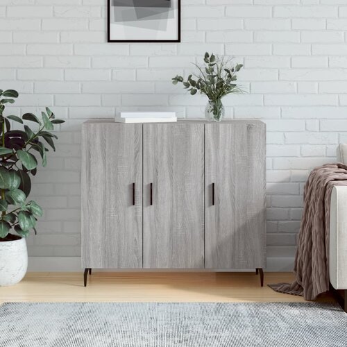  Komoda boja hrasta sonome 90 x 34 x 80 cm konstruirano drvo Slike