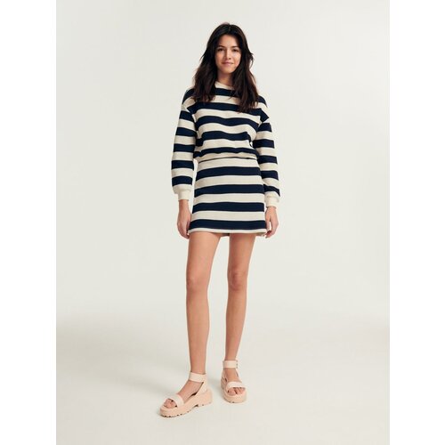 Reserved Ladies` skirt - mornarsko modra Cene