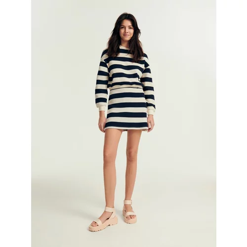 Reserved Ladies` skirt - mornarsko modra
