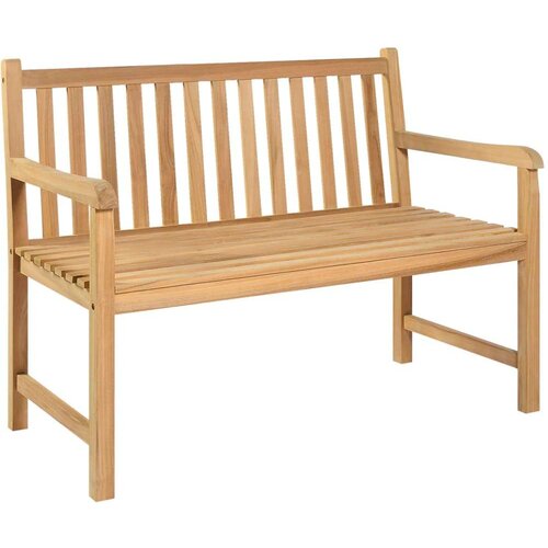  Klupa 114 cm od masivne tikovine Slike