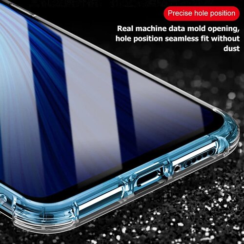 Techsuit Shockproof Clear Silicone prozirna maskica otporna na udarce za Honor 200 Lite Slike