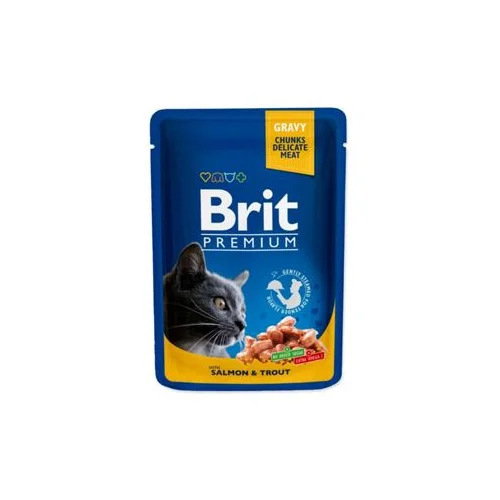  Hrana za mace BRIT premium Pouches pastrva 100g