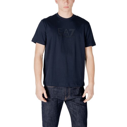 Ea7 Emporio Armani Polo majice dolgi rokavi 7M000224 AF10375 Modra Cene