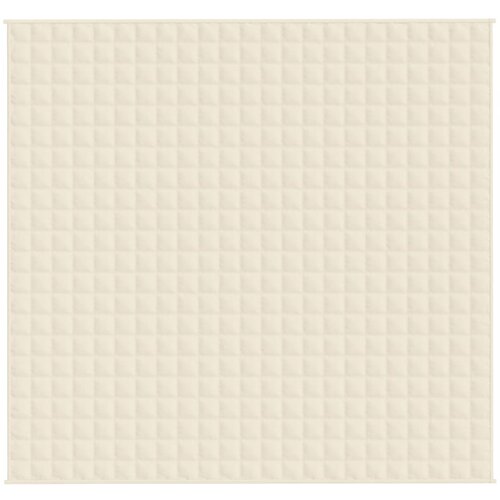  Te&amp;scaron;ka deka svijetla krem 220x230 cm 15 kg od tkanine Slike