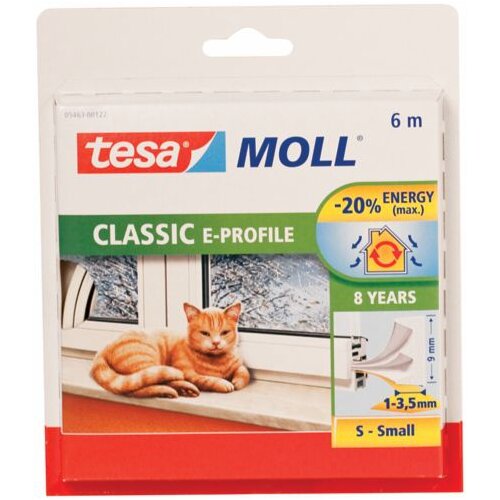 Tesa TESNILNI LEPILNI TRAK GUMA E - PROFIL 4 MM BELO 6 M X 9 MM Cene