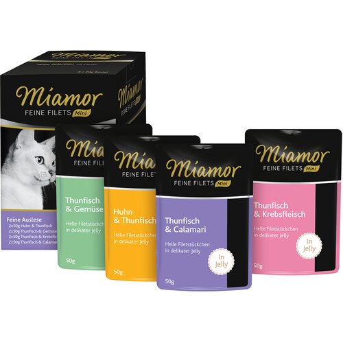 Miamor Feine Filets Mini vrečke večje pakiranje 8 x 50 g - Feine Auslese Cene