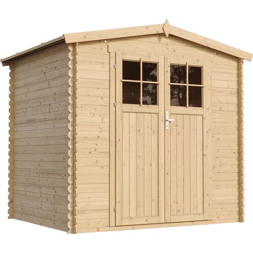 Timbela Lesena vrtna lopa - 236x226xH218 cm/ 4,33 m2 - Vrtna hiša s podi - M369F+M369G, (21884940) Cene