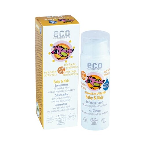 eco cosmetics Krema za sončenje za dojenčke in otroke ZF 50+ Cene