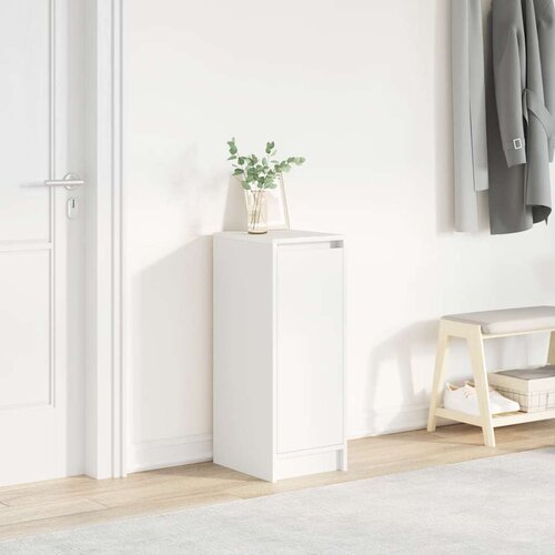 vidaXL Ormarić za cipele bijeli 29,5x34x76 cm od konstruiranog drva Cijene