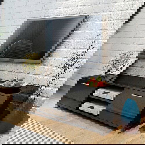 vidaXL TV omarica visok sijaj črna 120x40,5x35 cm, (20730068) Cene