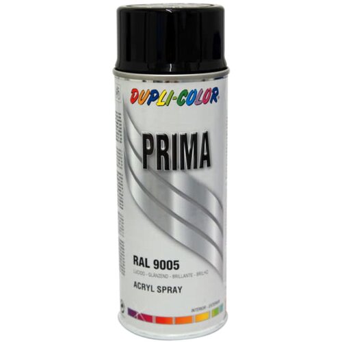 Dupli color Lak v pršilu Dupli-Color Prima 9005 (črn, 400 ml) Cene